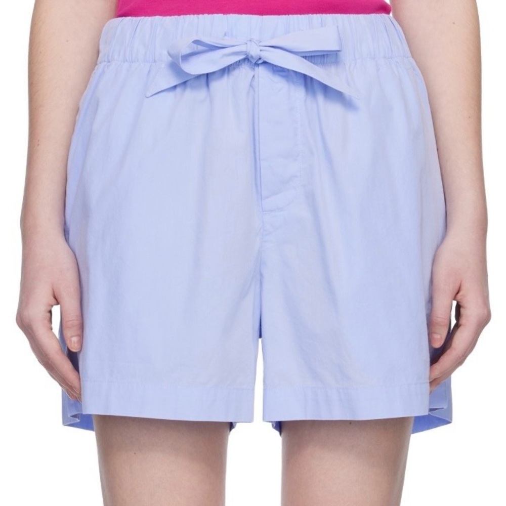 Tekla Cotton Poplin Shorts